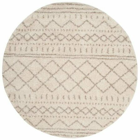 Safavieh Arizona Shag Small Rectangle RugIvory & Beige 3 x 5 ft. ASG741A-3